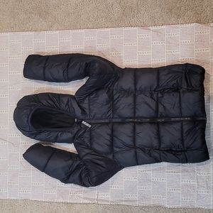 Old Navy All Black Puff Coat Size 8